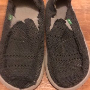 Sanuk slip ons